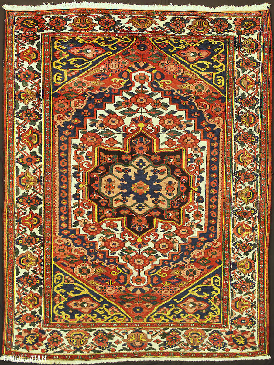 Tappeto Persiano Antico Bakhtiari n°:42761681